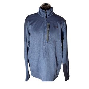 Mens The Northface Navy Canyonlands Zip Pullover
